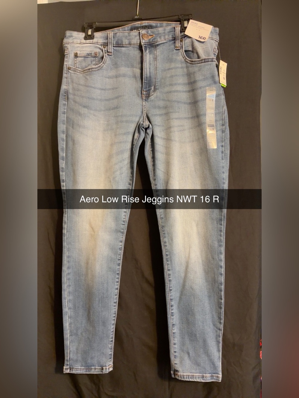 Aeropostale Light Blue Low-Rise Women's Jeggings